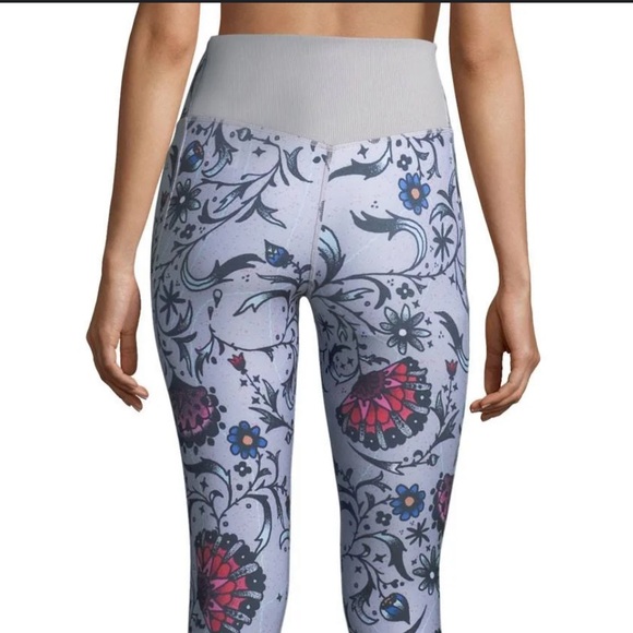 NIKE WOMENS POWER LEGEND FLORAL TRAINING RUNNING YOGA TIGHT LEGGINGS - Picture 10 of 14